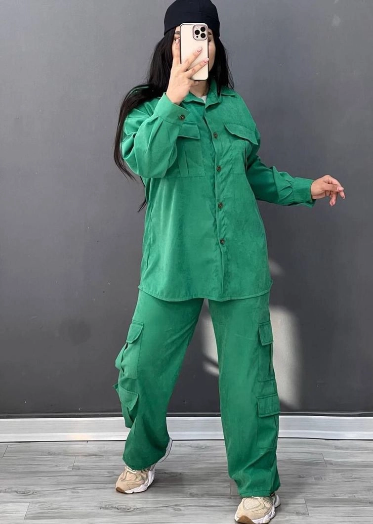 ست شلوار و مانتو زنانه کارگو